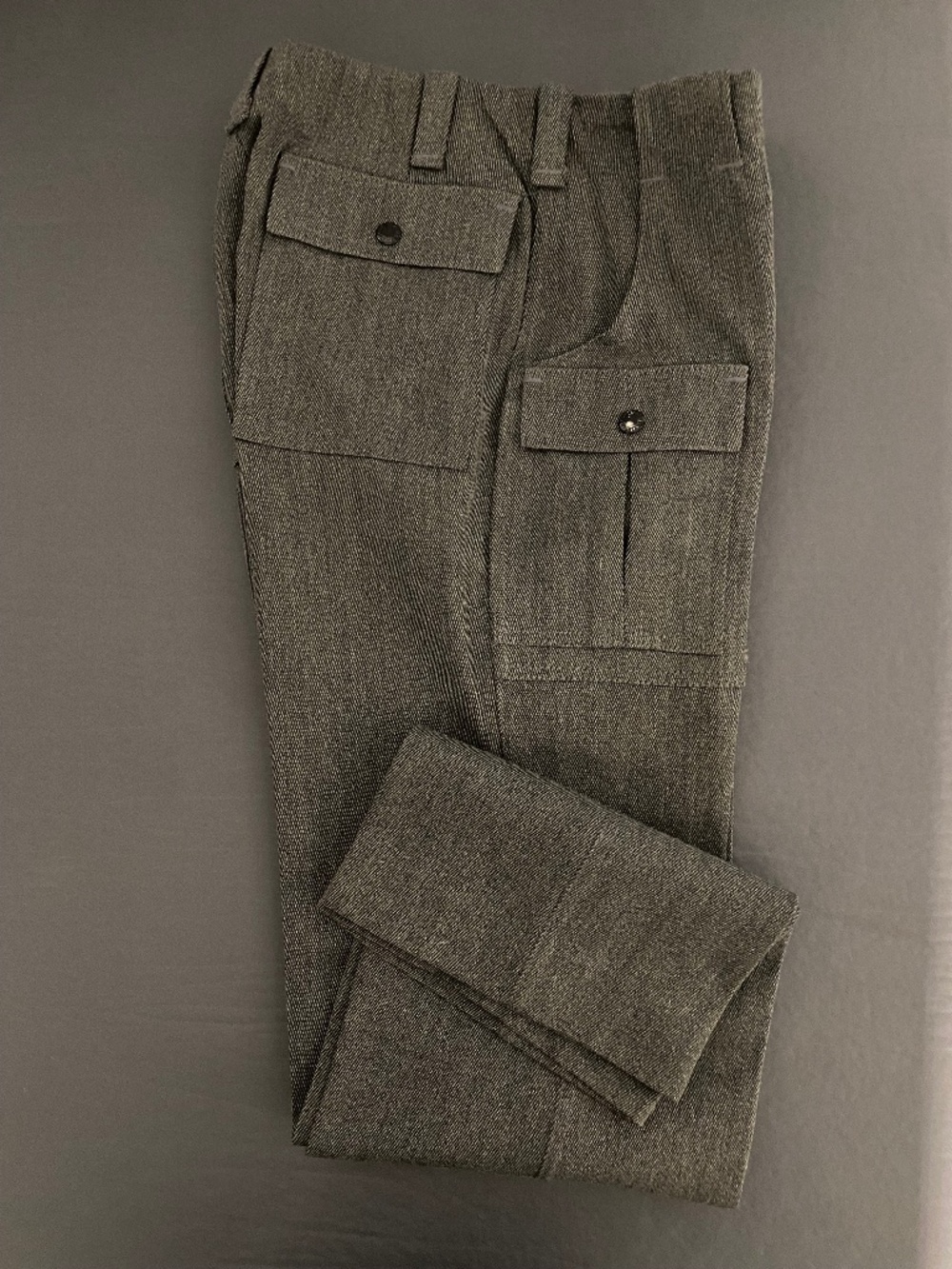 Vintage Filson 100% Virgin Wool Whipcord Cargo Field Pants - Lot 185